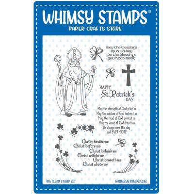 Whimsy Stamps Stempel - St. Patrick